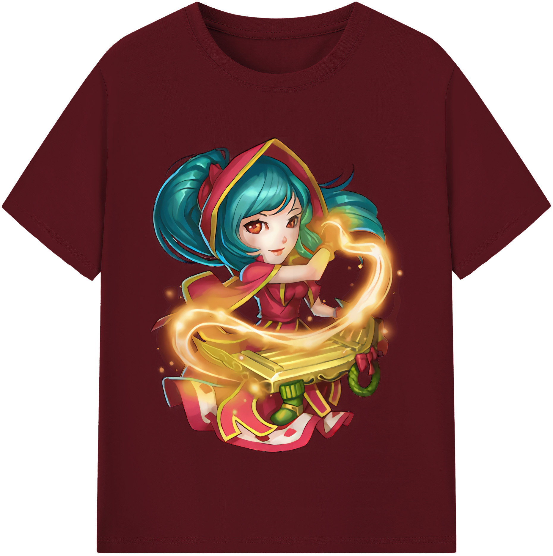 リーグ・オブ・レジェンド League of Legends LOL 綿100％半袖Tシャツ（フロントプリント）